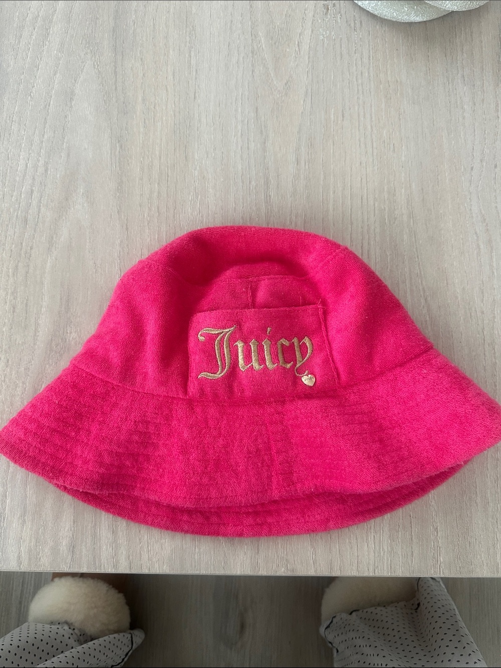 Juicy Couture Hot Pink Bucket Hat